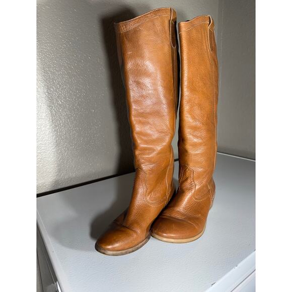 Franco Fortini‎ brown leather riding boots - Picture 1 of 4